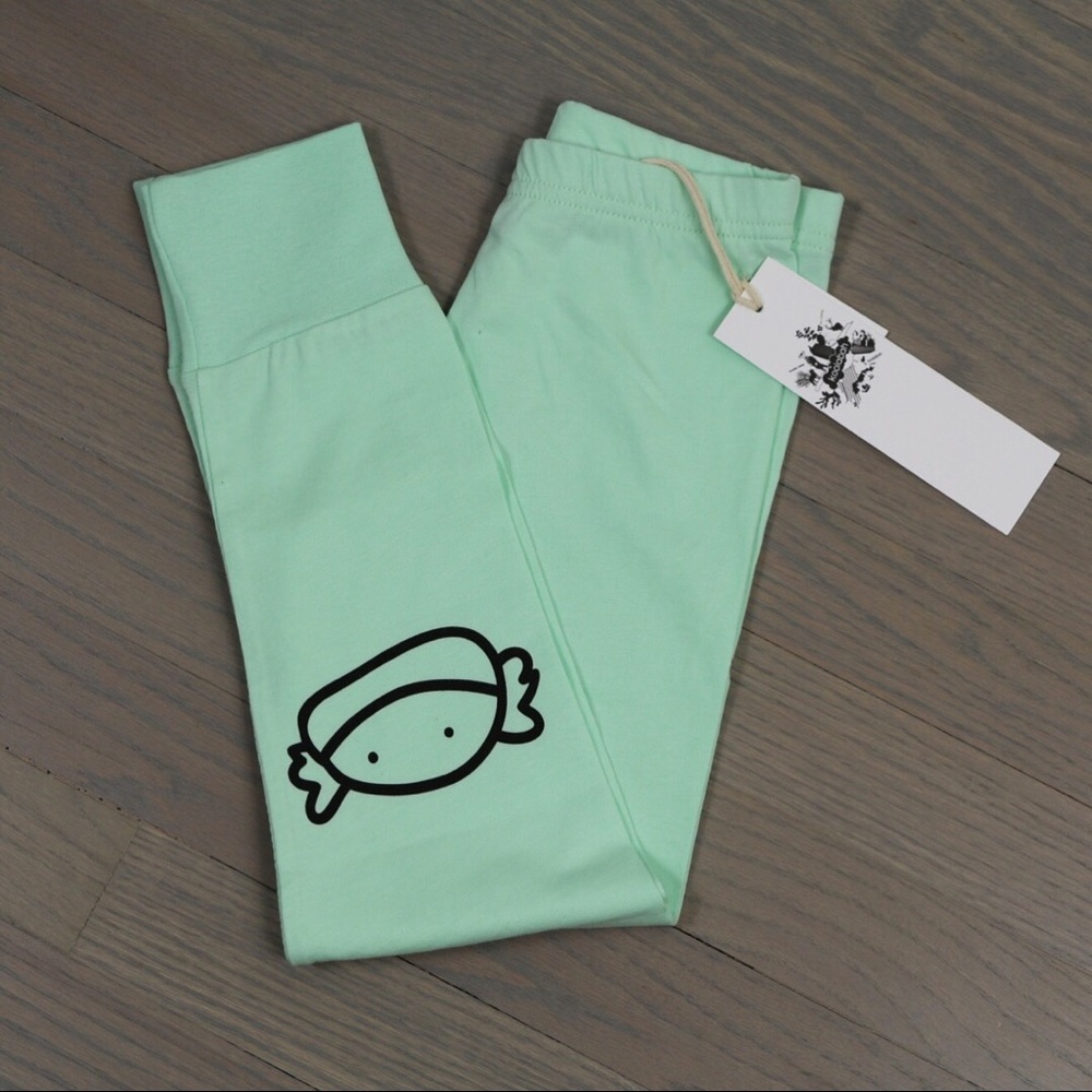 NWT KOOLABAH mint organic leggings